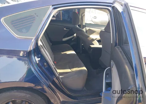 2014 Toyota Prius Three из США, поврежденный, VIN JTDKN3DU3E0382895